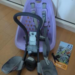 yapp mini 自転車 前子供乗せ チャイルドシート 紫 パ...