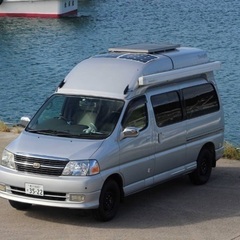 グランドハイエース 4WD　キャンピングカー 9人乗り車検2年付...