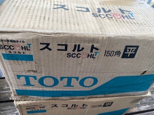 TOTOスコルト 150角 平 タイル