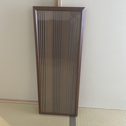 手拭い額縁　手拭い付き