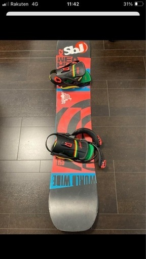 スノーボード板　4点フルセット　K2 wwwワールドワイドウエポン　グラトリ