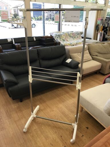 ★ジモティ割あり★  物干しラック  H156×W89×D50 クリーニング済み KJ6166