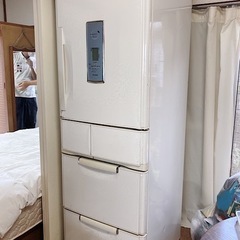 冷蔵冷凍庫 三菱 MR-S40D-W1形