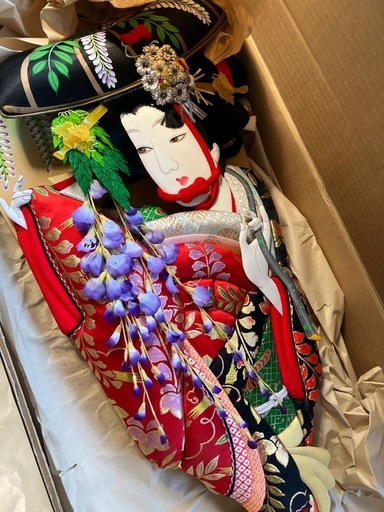 特大　木目込　羽子板