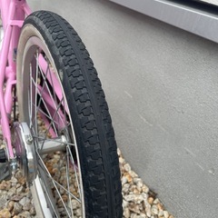 子ども用自転車　18インチ　補助輪付きの画像