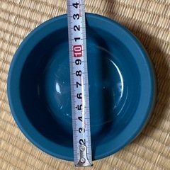 犬＆猫用　食器　　ブルーの画像