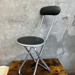折り畳み椅子　イス　鋼　不二貿易　FB-32BK 1010BK