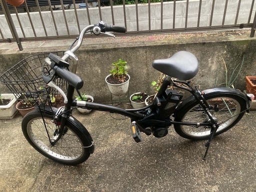 パナソニック　20インチ電動アシスト自転車　バッテリー　充電器付き