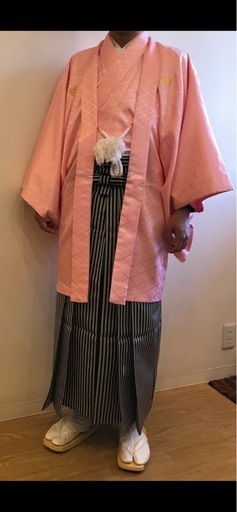 成人式 袴ピンク
