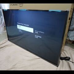 札幌☆②展示品◇FUNAI◇Fire TV搭載 43V型 4K液晶テレビ/