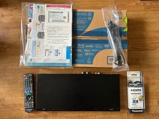 【取引済】ブルーレイディスクレコーダー　DMR-BWT560-K