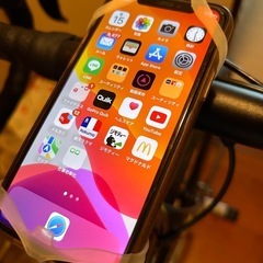スマホホルダー　自転車用　シリコン製