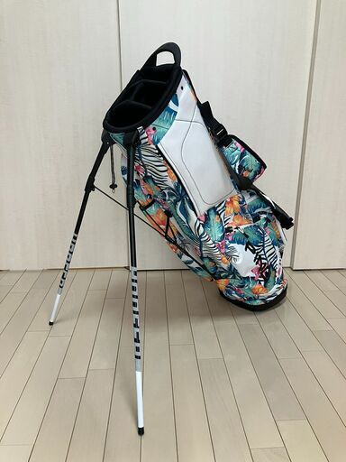 ゴルフキャディーバッグ　PING　HOOFERLITE201ホワイトトロピカル（新品）