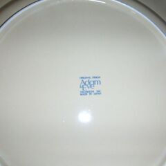 未使用　アダムとイヴのセットの食器　お皿の画像
