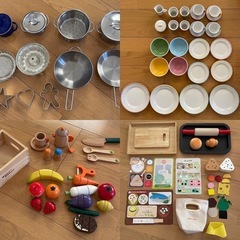 IKEA ままごとキッチン　付属品多数の画像
