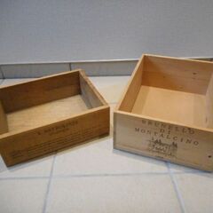 木製ボックス２ケセットの画像