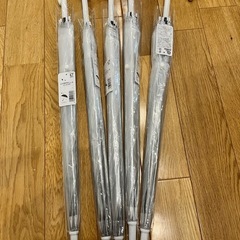 ★新品★48cm傘 5本 ビニール傘 子供用