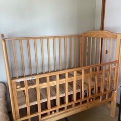 【取りに来られる方】KATOJIベビーベッド※要組み立て