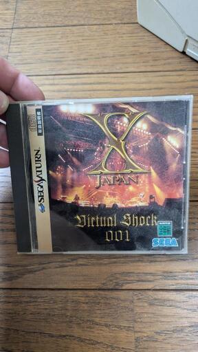 セガサターン X JAPAN Virtual shock 001