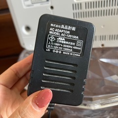 無印良品 コンパクトCDプレイヤー DTR-N5(W) ホワイト レコーダー無印良品 の画像