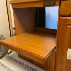 レンジ台・カントリー調キッチンカウンターの画像
