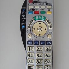 パナソニック テレビリモコン EUR7660Z20　下腹部の蓋無しの画像