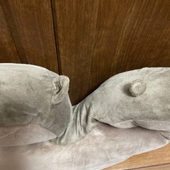 骨盤矯正 クッション 茶色 ドーナツの画像