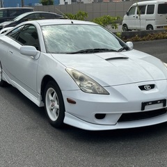 美車　TOM'Sアルミ　ダンロップ　ナビ　ETC TV セリカ