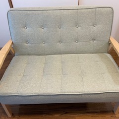 ニトリ/2人掛けソファ(ルッキ2KD)