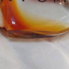 レトロ　マルティグラス　ガラス工芸　魚の置物　の画像