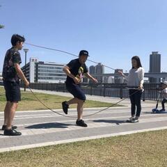 ダブルダッチ教室の開催　2週間に一回程度