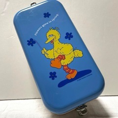 限定 お弁当箱 ランチボックス セサミストリート ミスタードーナツ 箸付きの画像