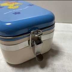 限定 お弁当箱 ランチボックス セサミストリート ミスタードーナツ 箸付きの画像