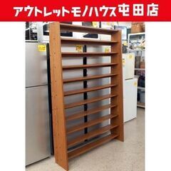 本棚 DVDラック コミック棚 CDラック 高さ165.5 幅108.5 収納 薄型 オープンシェルフ 札幌市北区屯田 本棚 DVDラック コミック棚 CDラック 高さ165.5 幅108.5 収納