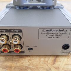 🌟安心の動作保証有🌟audio-technica オーディオテクニカ ヘッドホンアンプ AT-HA22TUBE 保証有り【愛千130】の画像