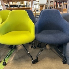定価7万　展示品　キャスター付きチェア　ケイクCCS 相合家具　在庫ありの画像