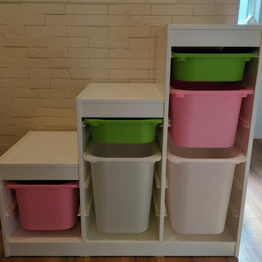 イケアIKEA　トロファスト　子ども部屋収納