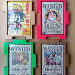 ジグソーパズル（ONE PIECE 4種、フレーム付）