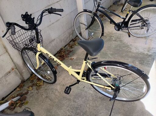 シティーサイクル（折りたたみ、26インチ）