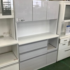 家具ならトレファク吉川店！！ サンコウ　レンジボード　ホワイト