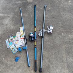 中古海釣り3点セット