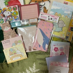 レターセット、メモ帳