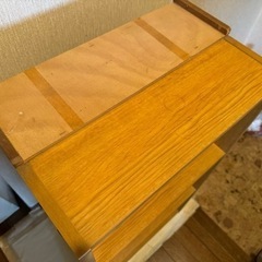 【無料0円】カラーボックス2個ブラウン　の画像