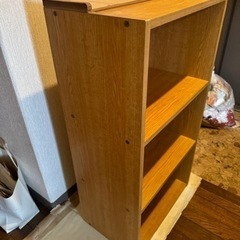 【無料0円】カラーボックス2個ブラウン　の画像