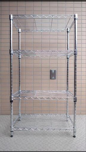 美品　シルバーラック　メタルラック　B