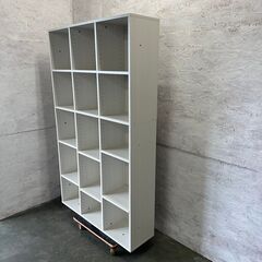 【ニトリ】マルチ書棚 リブリー1811WW 収納家具 家具 カラーボックス 美品 Y0279の画像