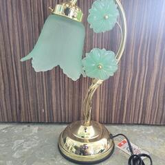 宮本産業株式会社　タッチライト　フラワーシェイクグリーン　テーブルランプ　の画像