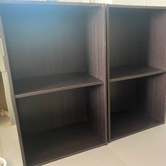 カラーボックス　2段　2個の画像