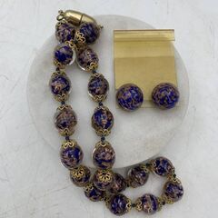 【✨美品セット✨】ベネチアンガラス　アクセサリー　ネックレス　イ...