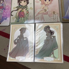 ごちうさのカードセットです！の画像